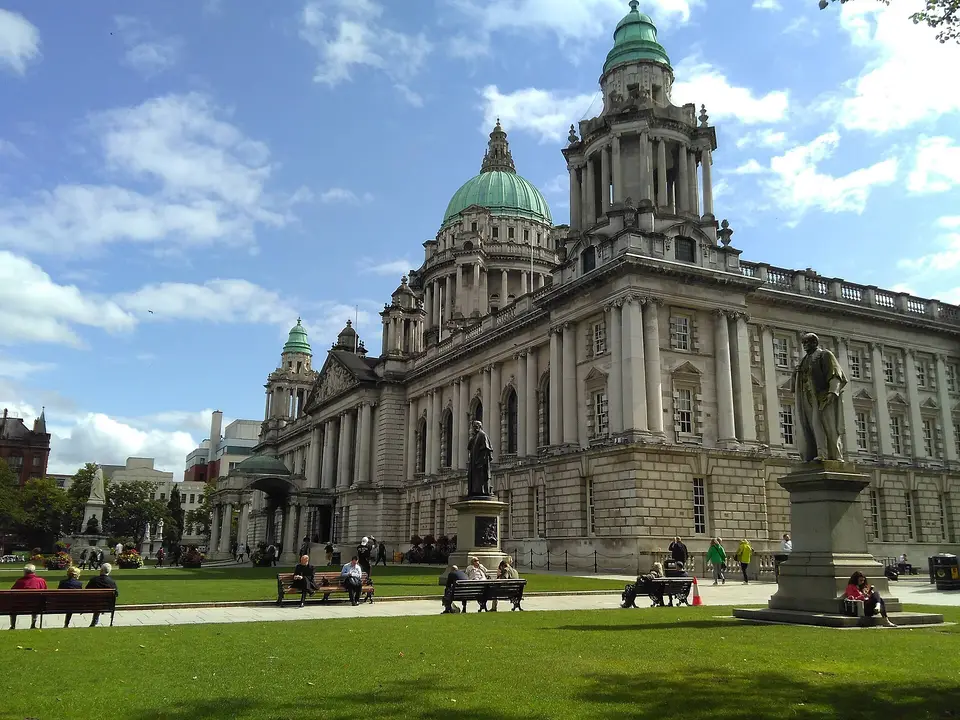 Belfast City Hall, at the heart of the Northern Ireland business community
